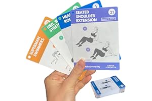 Arena Strength Workout Cards - Instructional Fitness Deck for Booty Band Workouts, Beginner Fitness Guide for Resistance Band Training Exercises at Home. Includes Workout Routines.