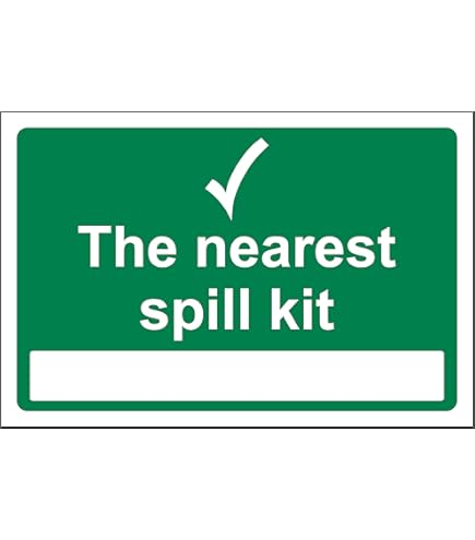 Warning Safety Sign - Danger Waste Oil - Self-Adhesive Vinyl - View #3