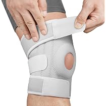 Ginocchiere Ortopediche Con Stabilizzatori Laterali - Supporto Per Menisco E Artrite, Taglia 4XL