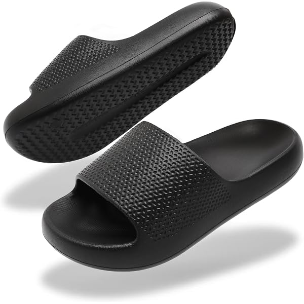 Foinledr Sandales Plateforme Femme Mules Boucle Réglable – Sabots Clogs Été Confort Semelle Épaisse Amorti, Bout Ouvert