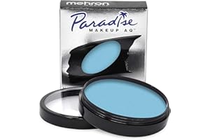 ‎MEHRON Mehron Paradise Face Paints - Light Blue Lbl (1.4 Oz/40 Gm)