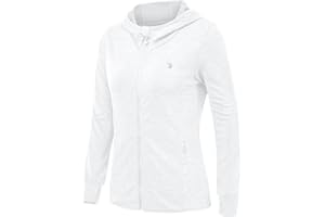 donhobo Women's Running Jackets with Thumb Hole,Long Sleeve Gym Sport Zip Up Hoodie Top Breathable Quick-Dry Tops with Zip Side Pocket