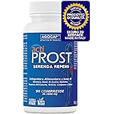 Actiprost, SERENOA REPENS 400mg e SAW PALMETTO - 90cpr, Alto Dosaggio. Integratore Prostata Uomo con Semi di Zucca, Pygeum Af