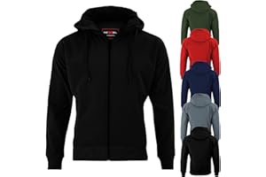 REXTEK Herren Motorrad Hoodie Softshell Wasserdichtes Kapuzen-Sweatshirt für Biker mit Protektoren an Rücken, Schultern und Ellbogen