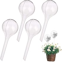 4 Globes D'arrosage Automatique Pour Plantes - Système Goutte à Goutte 26.5cm Pour Vacances