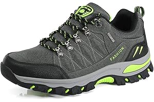 WOWEI Chaussures de Randonnée en Plein Air Respirant Antidérapant Bottes de Trekking Promenades Voyages Sneakers pour Femme Hommes 36-47 EU