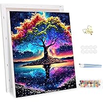 MEIYUDA Peinture Par Numero Adulte, Paysage DIY Peinture à L