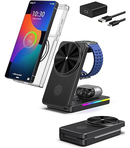 Magnetische Portemonnee Met RFID-blokkering – PU Leer, 2 Kaartsleuven, Ritsvak, Verstelbare Standaard – Voor IPhone 12/13/14/15/16/17 – Zwart