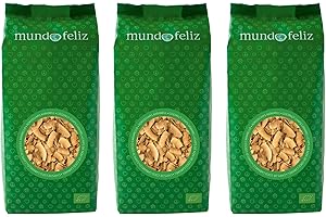 ‎MUNDO FELIZ Mundo Feliz - Bio Kokoschips, geröstet und karamellisiert, 3 x 200g