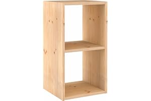 ASTIGARRAGA Europe & Nature Regal mit 2 Würfeln, Holz, 36,8 x 33 x 70,8 cm