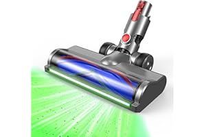 EVARY Spazzola Compatibile con Dyson V7 V8 V10 V11 V15 per Aspirapolvere, ricambi per Spazzola da Pavimento per Pavimenti duri e tappeti