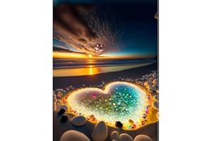 CECOMBINE Diamond Painting, 5D Diamond Painting Kinder, Diamant Malerei Kits Mosaikherstellung für Erwachsene mit Diamond Painting Zubehör, DIY Diamant Kunst Handwerk für Home Wand Wall Décor 30x40cm