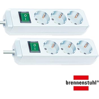 Produktbild von Brennenstuhl Eco-Line 3-fach Steckdose Mit Schalter