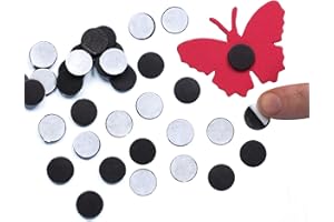Baker Ross Discos Magnéticos Autoadhesivos (Paquete de 150) Para artesanía y manualidades de niños
