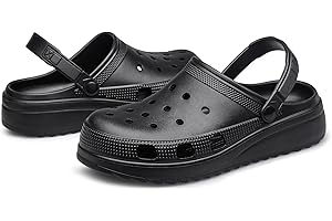 ADQ Clogs Women Slip On Clogs Summer Platform Slippers for Garden Nursing Beach Home