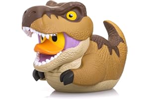 TUBBZ Jurassic World Giant T-Rex - Statuetta da collezione a forma di anatra da collezione Jurassic World, vinile, edizione limitata 1000