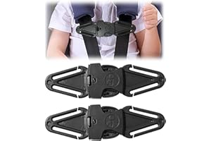 FZCYUOO 2PCS Anti Escape Car Seat Straps Safety Clip Baby Harness Chest Clips, Car Seat Safety Clip Prevent Children Taking Their Arms Out of The Straps, Easy to Install & Universal Fit