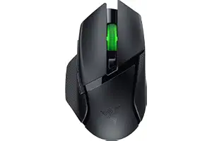 Razer Basilisk V3 X HyperSpeed - Mouse da gioco Wireless personalizzabile (Forma ergonomica con 9 controlli personalizzabili, HyperSpeed Wireless, Bluetooth, Sensore Ottico avanzato 5G 18K) Nero
