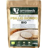 Bucce Di Psillio Biologico - Purezza 99% - Da 400 G. Psyllium Husk Bio - 4