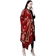 SWI WITH LABEL Women's Kashmiri Hand Embroidered Pure Wool Shawl