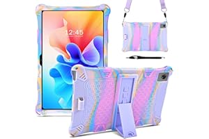 KATUMO Silicone Cover per TECLAST T40 PRO Tablet-Android 12 10.4 Pollici Gaming-Tablet, Custodia per Teclast T40 Plus/Teclast T40 10.4'' Cover Protettiva con Stylus Pen Tracolla Custodia