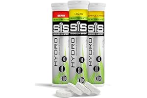 ‎SCIENCE IN SPORT Science in Sport Hydro Tabletten 60 Stk. - Elektrolyte Tabletten, Vegan & glutenfrei, Brausetabletten für einen ausgeglichenen Elektrolyte-Haushalt (Verpackung kann variieren)