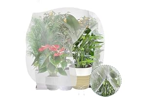 EVOIO Fruit Tree Netting Bird Protection with Zipper, Garden Netting Plant Covers, 250cm X 250cm Garden Fruit Netting Mesh, Bird Netting Protective Cover for Blueberry Vegetables Flower Strawberry