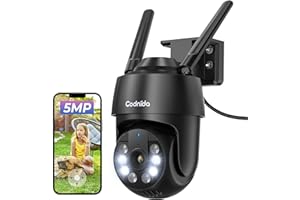 Codnida Kamera monitoringowa zewnętrzna Q50S Black