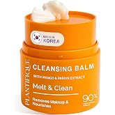 PLANTIFIQUE Facial Makeup Remover Balm | Cleansing Balm (40g) | Facial Makeup Remover Oil with Hyaluronic Acid and Ceramides
