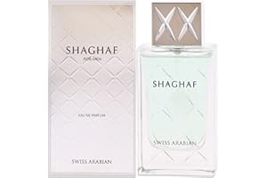Swiss Arabian Shaghaf For Men 2.5 oz EDP Spray, Bleu pour homme., 75 ml (Lot de 1)