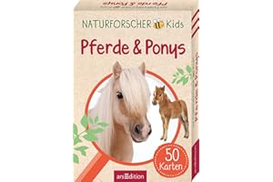 Naturforscher-Kids – Pferde & Ponys: 50 Karten | Pferde- und Ponyrassen erkennen und bestimmen