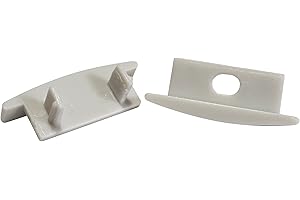 ALUMINO Endkappen-Set für LED Aluminium Profile EMS - in grau
