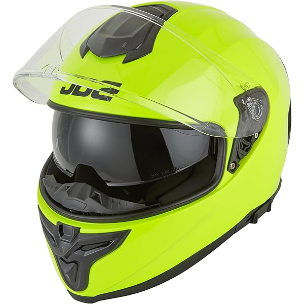 RAXUS SpeedFight motorjack voor heren, winter, 3/4 waterdicht, CE-gecertificeerd, ZWART/FLUOR, XXL