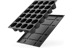 ‎WE-BALL We-Ball Anzuchtschale 24er Set Quickpot Pflanzschale Set mit Untersetzer Anzuchtplatte