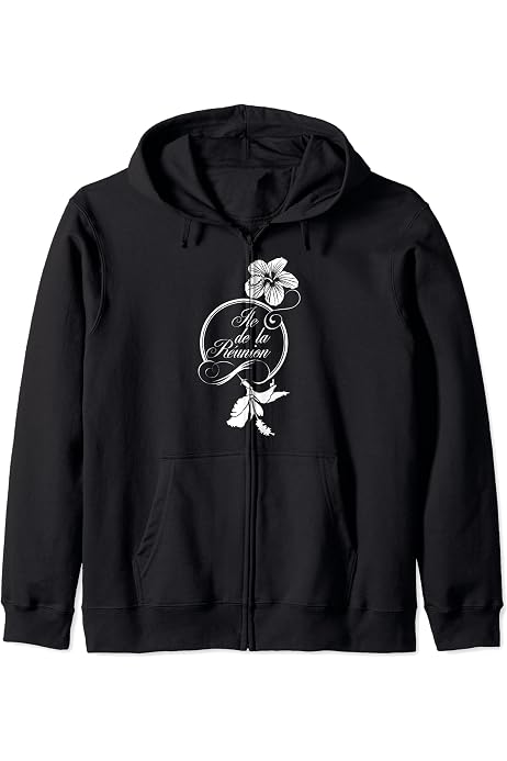 Sweat à Capuche Réunion 974 - Mavéli - Cadeau Idéal Pour Les Réunionnais Et Amoureux De L'île - 7