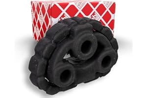 Febi bilstein Silent bloc d'échappement 172056 arrière 0,068kg Caoutchouc