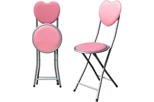 WILSONS DIRECT Kids Children's Folding Breakfast High Chair Stool Home Nursery Dining Hall Furniture (Pink)