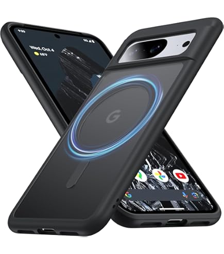 JProtect hoesje voor Google Pixel 8 – Transparant magnetisch hoesje geschikt voor MagSafe (TOP bescherming & sterke magneetkracht) – schokbestendige clear case voor MagSafe accessoires JProtect hoesje voor Google Pixel 8 – Transparant magnetisch hoesje geschikt voor MagSafe (TOP bescherming & sterke magneetkracht) – schokbestendige clear case voor MagSafe accessoires