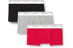 Calvin Klein Uomo Pantaloncini Boxer Vita Bassa Confezione da 3 Intimo
