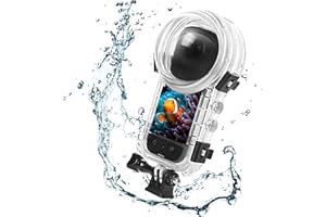 MODJUEGO Funda Invisible Protectora para Cámara Subacuática para Insta360 X4