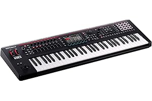 Roland FANTOM-06 SYNTHESIZER KEYBOARD – 61er-Tastatur mit Velocity | Tausende elektronische & akustische Roland Sounds | ZEN-Core und SuperNATURAL Technologien | TR-REC Sequencer