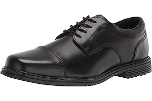 Rockport Homme Men's Robinsyn Waterproof Cap Toe Tissu Oxford