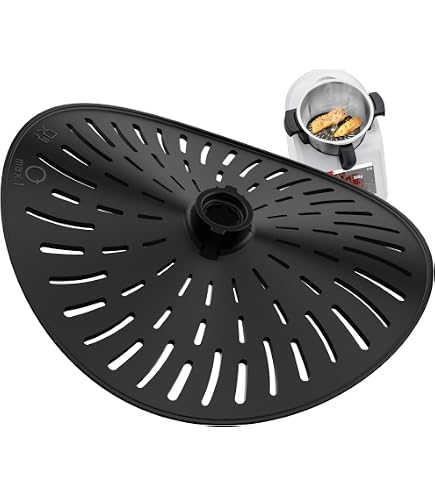 Liftix® Wundermix - Poignée à Ventouse Pour Couvercle Thermomix Varoma & Plat à Vapeur Monsieur Cuisine - Soulève Sans Brûlure D'une Main