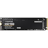Samsung 980 1 TB PCIe 3.0 (up to 3.500 MB/s) NVMe M.2 Internal Solid State Drive (SSD) (MZ-V8V1T0BW)