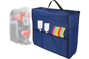 LYREH Slushie Machine Cover for Ninja FS301 Professional Maker, Dust & Waterproof Carrying Bag with Storage Pocket Compatible with Ninja Slushie/Drink Machine (Blue)