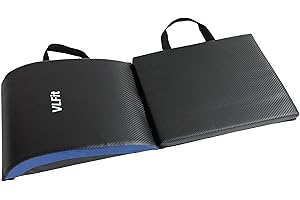 VLFit Tappetino addominale per esercizi addominali, supporto lombare, mal di schiena, yoga, palestra e allenamento a casa, supporta la gamma completa di movimenti