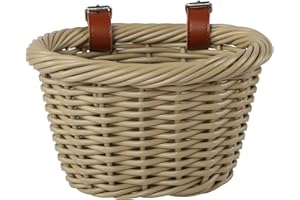 AVASTA Woven Mini Fahrradkorb für Kind Fahrrad Lenker Fahrradkorb für Mädchen Junge, Multi-Farben