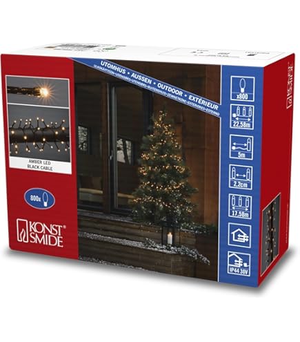 Konstsmide Micro LED Büschellichterkette Cluster 200 LED kaufen bei