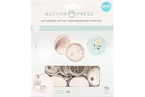 We R Memory Keepers AMERICAN CRAFTS / WR Button press 25 boutons 37mm
