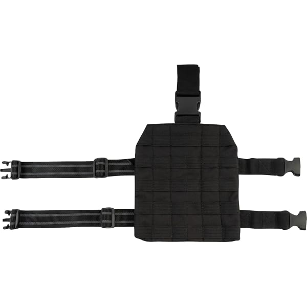 Brandit Molle Leg Panel – Panneau De Jambe MOLLE Universel, Robuste Et Réglable Pour Poches Et Holsters